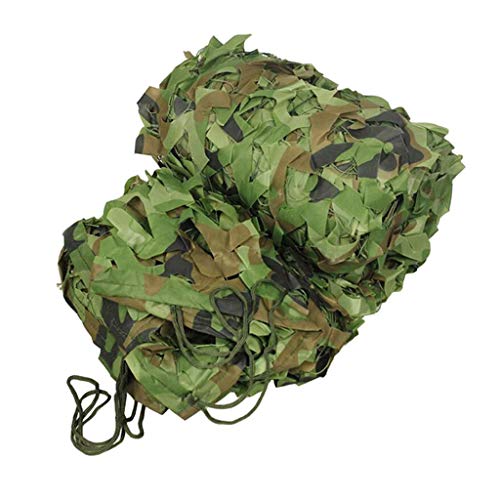 ZHJBD Camouflage Heavy Duty Camo Nets with Mesh Support Grid - Woodland & Desert for Camping Shooting Hunting Watching Hide Themed Party Decorations Sunscreen Nets (Size : 6x10m)