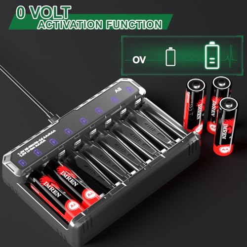 Imren A8 Lithium Aa Aaa Battery Charger thumb #3