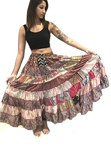 1-7 Yard Tribal Gypsy maxi pannello esterno a file...