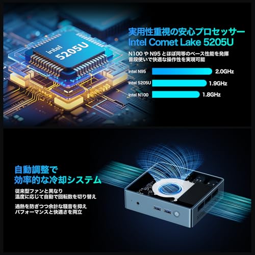 Bmax mini pc Celeron 5205U