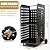Cycayit Firewood Rack Outdoor Heavy Duty 800lbs - Rolling Firewood Cart with Wheels, All Weather Fire Wood Storage Rack Indoor Outdoor