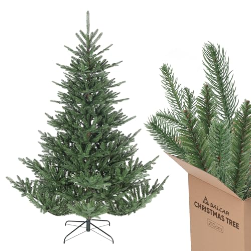 SALCAR 2,1 m Künstlicher Weihnachtsbaum mit naturgetreuen...
