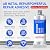 Vicpricme High-Strength 2-Part Epoxy Metal Glue, 1.76oz Heavy Duty Liquid Welding Glue for Metal, Ceramics, Stainless Steel | Heat Resistant & Versatile Repair