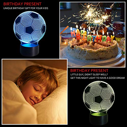 Lámpara de Noche 3D Ilusión LED para Niños miniatura 3