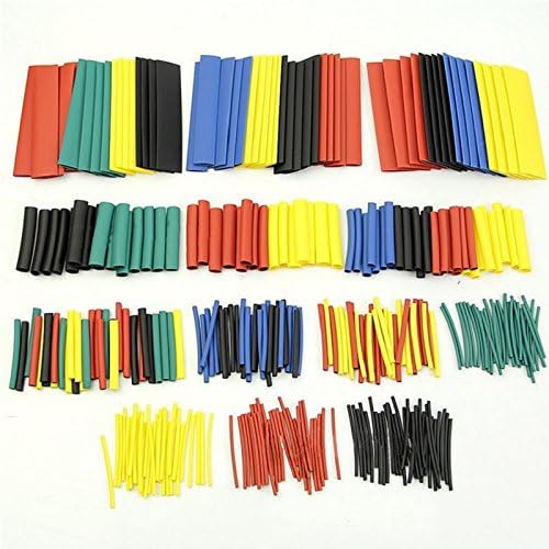 LEXPON Heat Shrink Tubing for Electric Cables with Box (280pcs Type A)