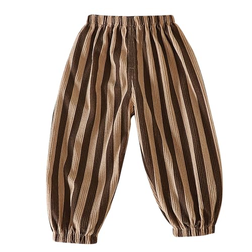 Boys Striped Harem Bloomers Toddler Girls Pull On Jogger Pants Relaxed Fit Sweatpants Elastic Waist Trousers Long Bloomers