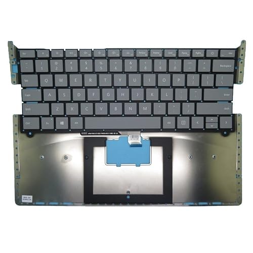 Microsoft Surface 13.5インチ用ノートパソコンキーボード 1769 US/UK/German GR/Swiss SW/PO グレー G672819NW G69220FDB 002L15K66LHC01(United States gra