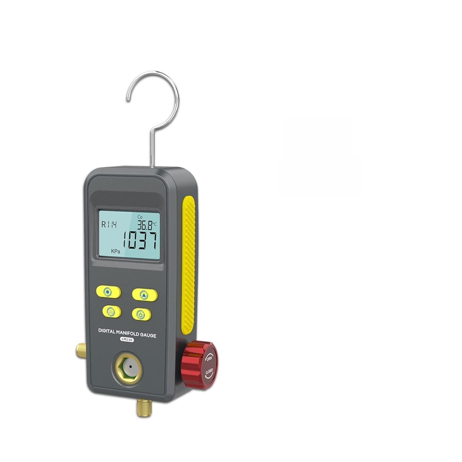 LM110 Digital Manifold Gauge Refrigeration Car and Household Air Condition Pressure Vacuum Tester Temperature Meter Test