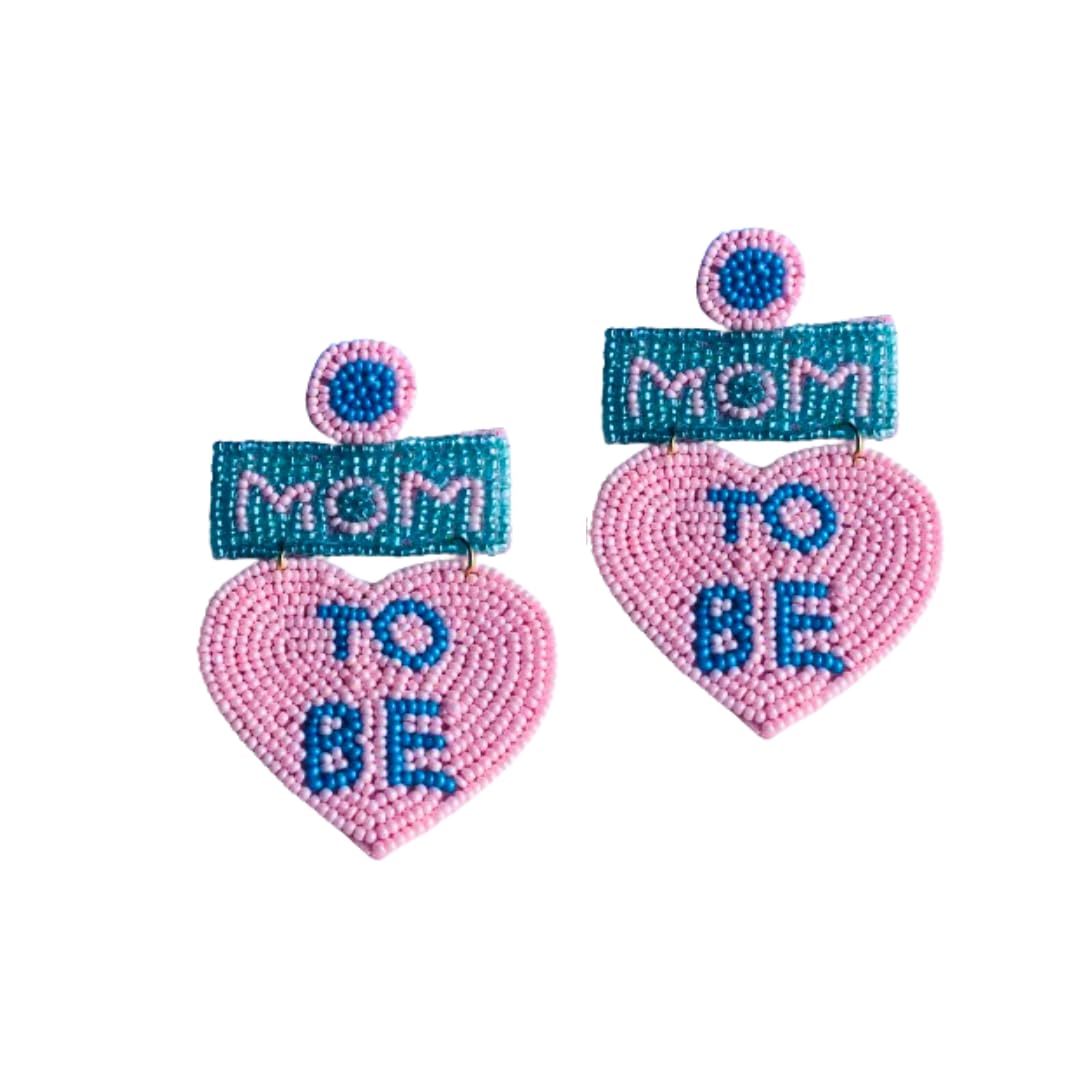 SURAKSHIT HUB Mom-To-Be Handmade Earrings – Elegant Fabric and Glass Beads Jewelry for Women and Girls (B0D98MBJB1) Amazon Price History, Amazon Price Tracker