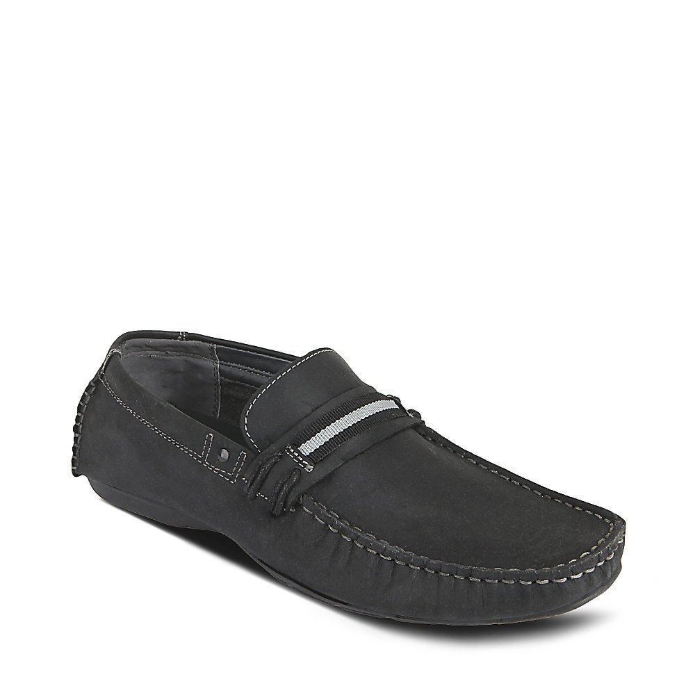 Amazon.com | Steve Madden Men's Grab, Black Leather, 7 M US | Loafers \u0026  Slip-Ons