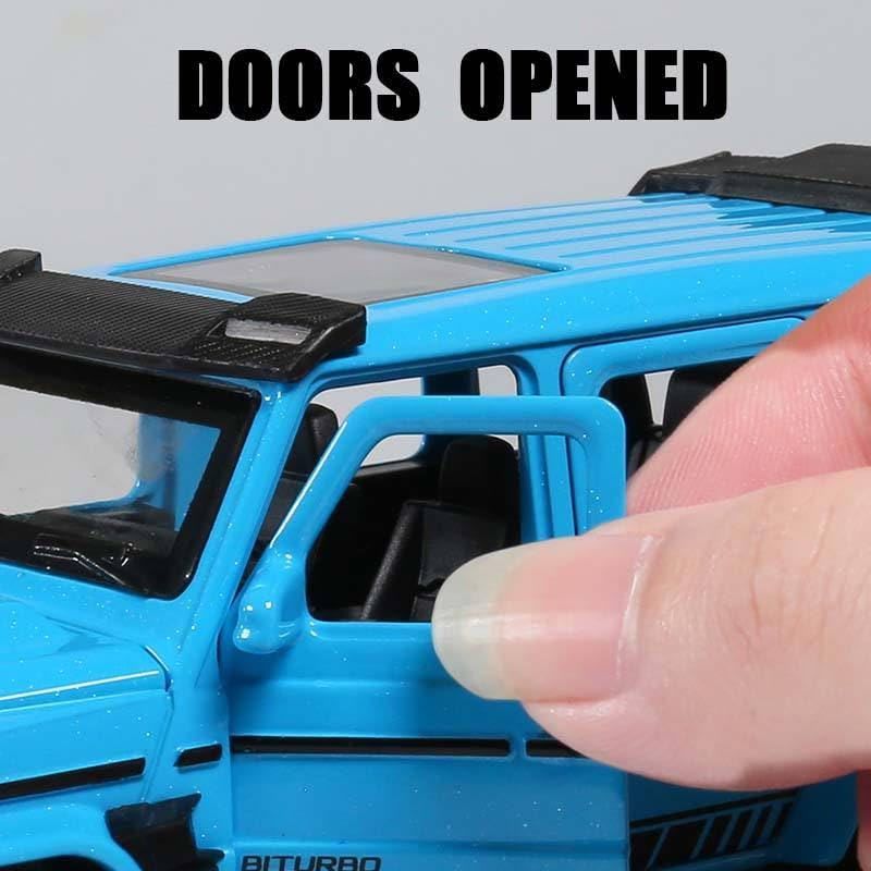 Image of Kammateswara Kids die cast car 1:32 Scale Model Metal Pullback Toy car with Openable Doors & Light Music(Random Color as per Stock) (B700)