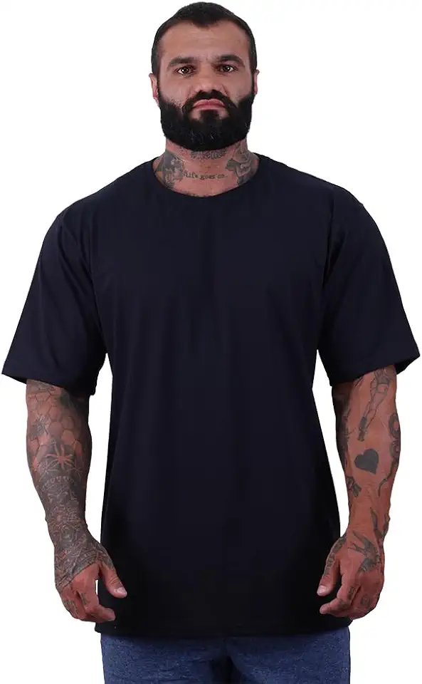 Camiseta Oversized Masculina MXD Conceito Maior Gramatura Cores Lisas