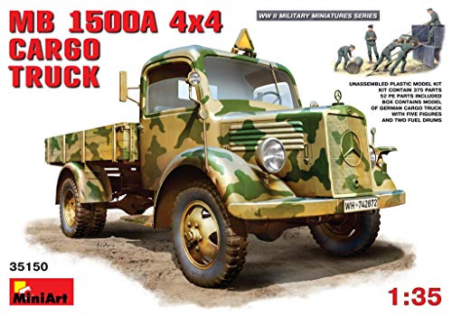 Maquette camion militaire MK L1500 A 4x4 Cargo Truck MiniArt 1:35 véhicule miniature en plastique