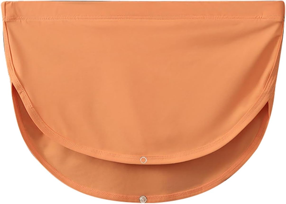 Boxer Shorts for Men Bulge Comfy Quick Dry Orange