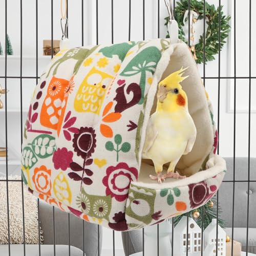 Cachette pour oiseaux d'hiver : le cocon de couchage idéal pour vos perruches - 8