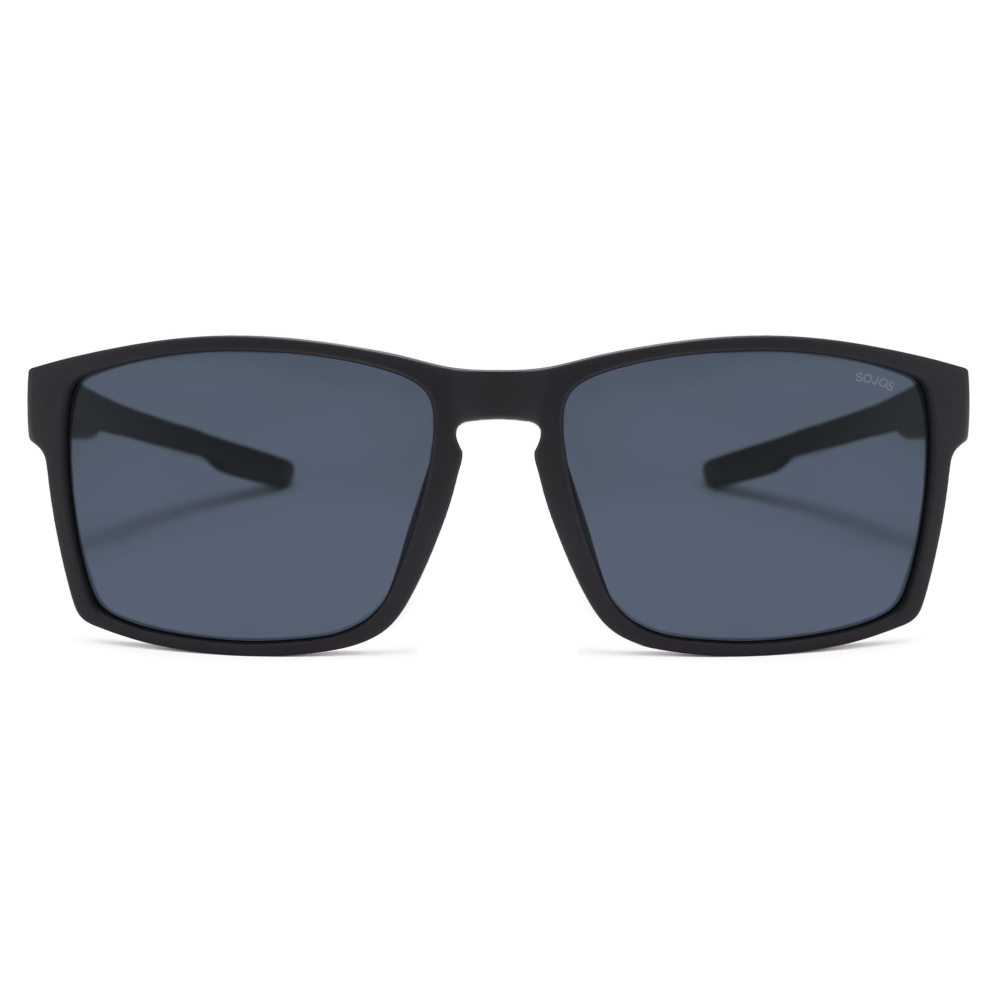 SOJOS Polarized Sunglasses for Driving Outdoor Sports - Square UV Protection Shades Men Women