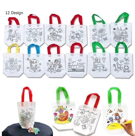 Homeoculture DIY Return Gifts For Kids Birthday - 10Pcs Return Gift Bags For Kids Birthday/Best Goody Bag (B0CVL554DZ) Amazon Price History, Amazon Price Tracker