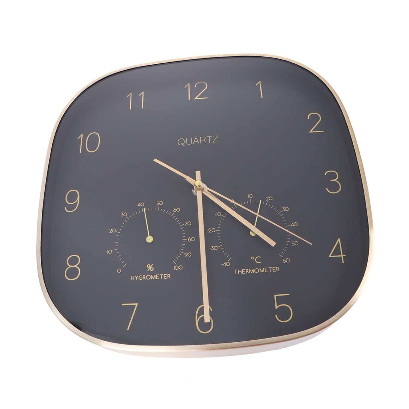 Horloge de maison silencieuse à affichage LED et animaux rustiques