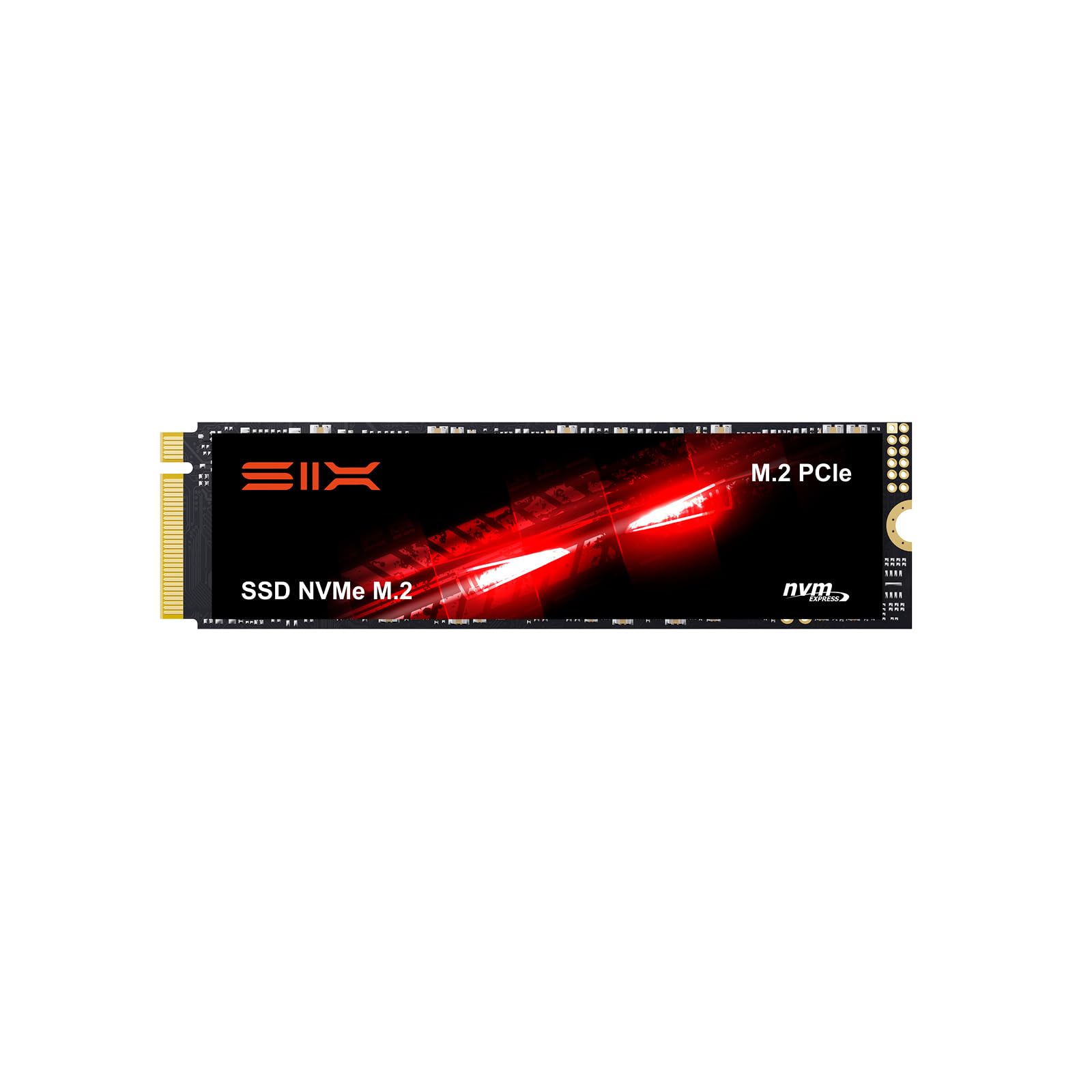 SIX X4000 PRO 256G M.2 SSD PCIe Gen3x4 NVME SSD Interne Solid-State-Laufwerk - bis zu 3.100MB/s Lesen, 1.200MB/s Schreiben
