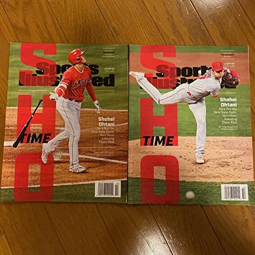 Amazon.co.jp: 大谷翔平 スポーツイラストレイテッド 投打2冊セット