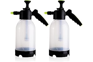 Suwimut 2 Pack 0.5 Gallon Handheld Garden Pump Sprayer