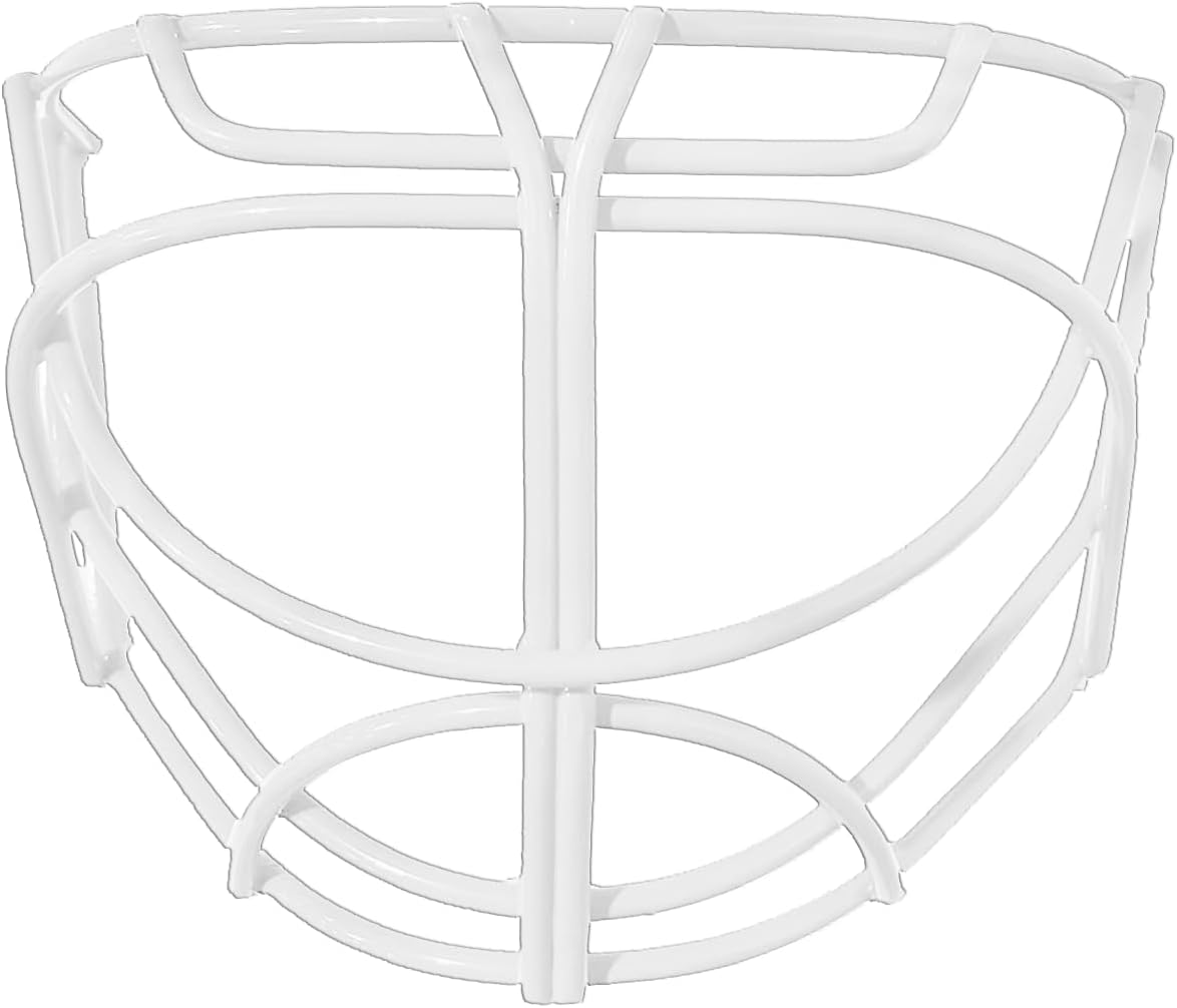Mix Sports MX10 Pro Cat Eye Hockey Goalie Cage (Non-Certified) for Ice, Inline, Roller, Street & DEK Hockey