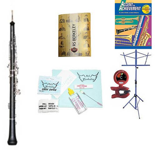 RS Berkeley ob425 Signature Series Oboe with case & Bonus RSB MEGA PACK w/Accent in achievement Book