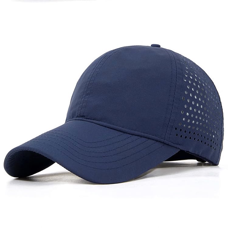 Image of Gelante Men Women Waterproof Quick Dry Baseball Cap Run Hats Mesh Lightweight for Outdoor Sports
