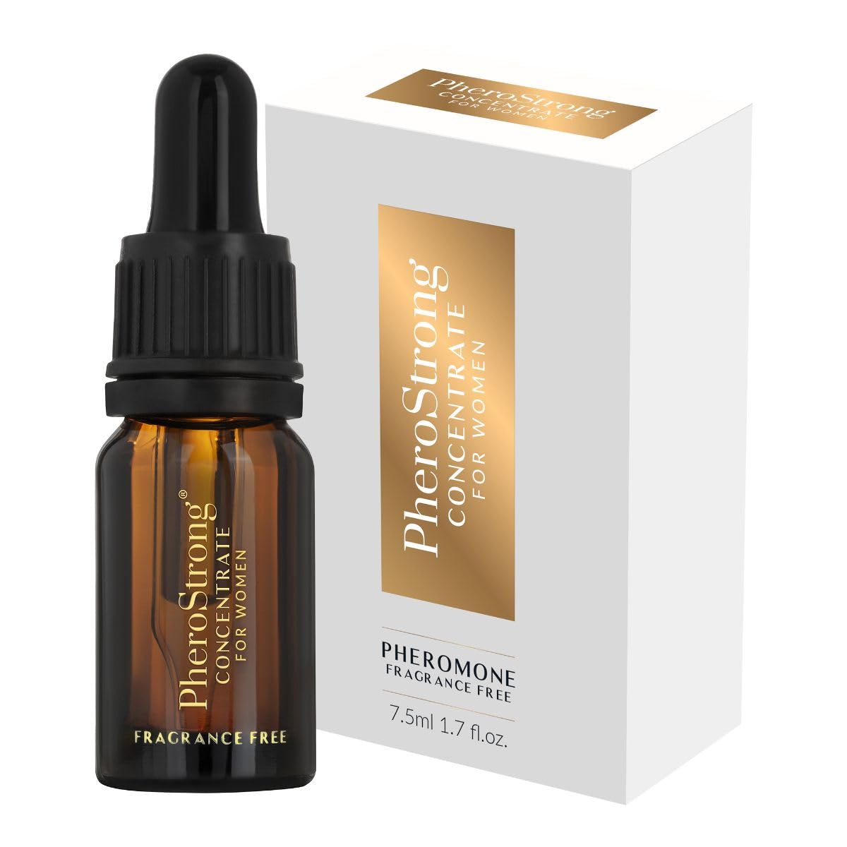 PheroStrong 7.5 ml perfume-free concentrate for women, perfume-free pheromone concentrate for women to excite men