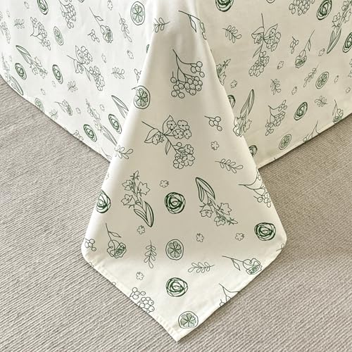 Drap de lit lavable en machine en coton respirant 230x245 cm - 5