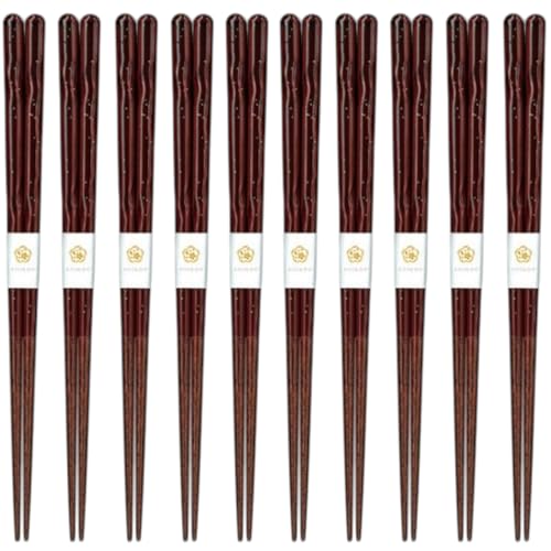 J-kitchens 箸 10膳セット お弁当 ピクニック 行楽用 運動会 来客用 おもてなし 木製 清滝 21.0cm 食洗機対応 日本製