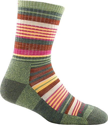 Darn Tough Sierra Stripe Micro Crew Light Cushion Sock - Women's