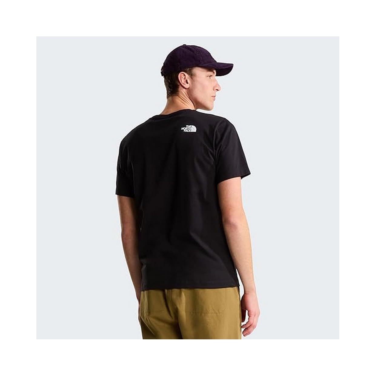 THE NORTH FACE - Męski T-shirt z grafiką o regularnym kroju Never Stop Exploring - TNF BLACK, XL