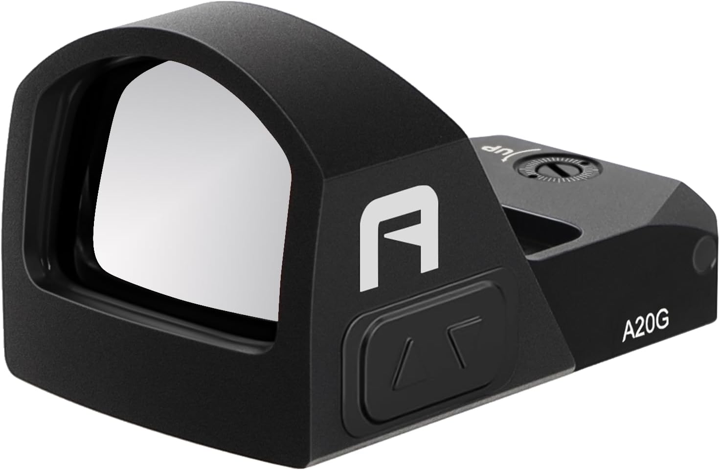 GOWUTAR A20 Green Dot Sight for RMR Footprint 2 MOA Shake Awake Reflex Sight Pistol Optic Rifle Scope with Picatinny Mount