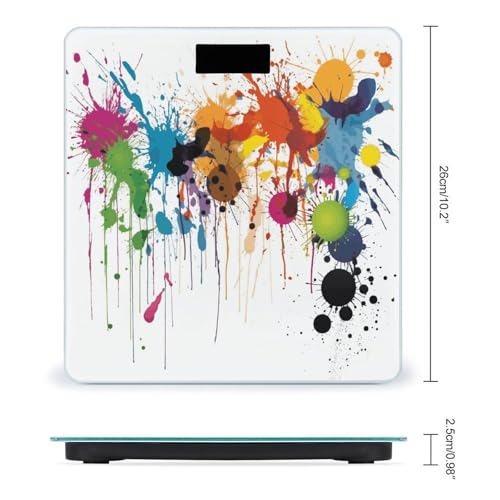 Báscula Digital de Baño con Pantalla LCD y Vidrio Templado miniatura 2