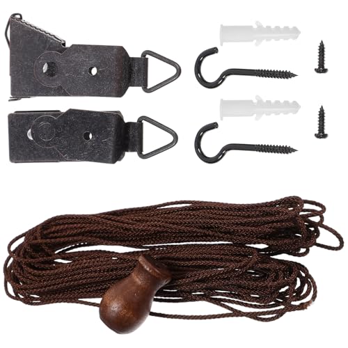 DIYEAH 1set Curtain Accessories for Roller Blinds Lightweight and Window Blind Replacement Fittings Easy to Install Suitable for Home and