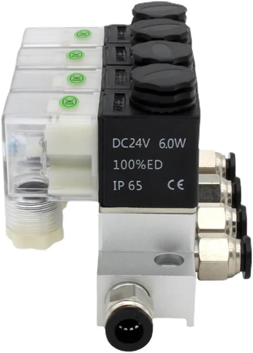 Solenoid Valve Normally Closed 2V025-06 AC220V DC12V24V multi-way