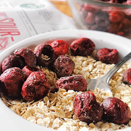 Gefriergetrocknete Kirschen | Sauerkirschen Getrocknet | Obst Gefriergetrocknet | Trockenfrüchte Gefriergetrocknet | Freeze Dried Fruit Dried Cherries | Fur Smoothie Gefriergetrocknete Früchte (90g) – Bild 6