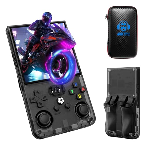 R36MAX Retro Handheld Game Console-Black