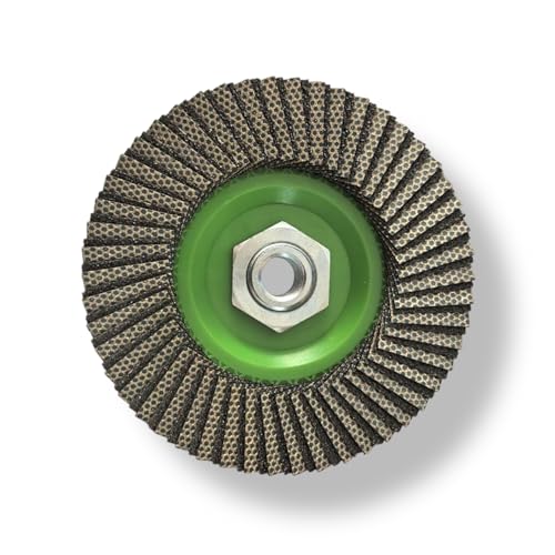 Disque Diamant à Lamelles 115mm - Coupe & Finition Carrelage, Grès Cérame, Pierre - Outillage Carreleur 2.0 (Grain 60)