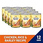 Natures-Recipe-Wet-Dog-Food-Chicken-Rice-Barley-Recipe-Ground-Formula-132-Ounce-Can-Pack-of-12