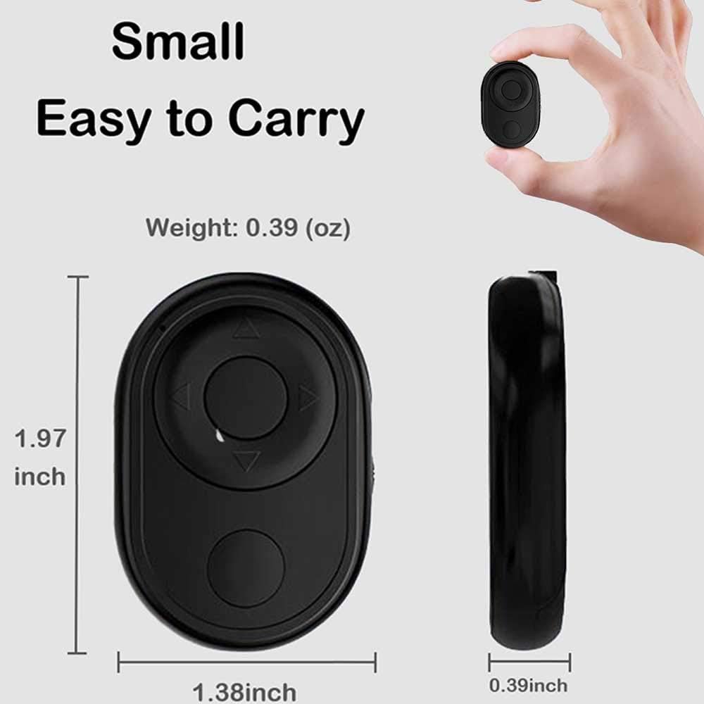 Seihoo Bluetooth Remote Dimensions