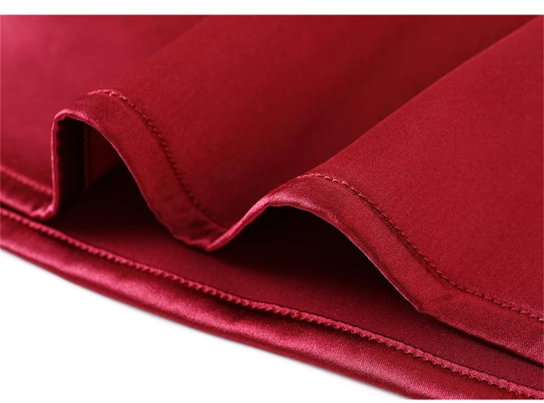 Camicie da donna senza maniche in raso da ufficio in seta casual estate colletto quadrato top