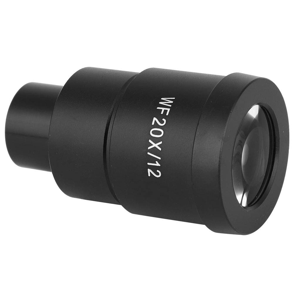 Tand Microscopes Digital Camera, WF20X Magnification Optical Lens 12 Mm/0.5 inch Field Of View Zoom Eyepiece for Stereo Microscope