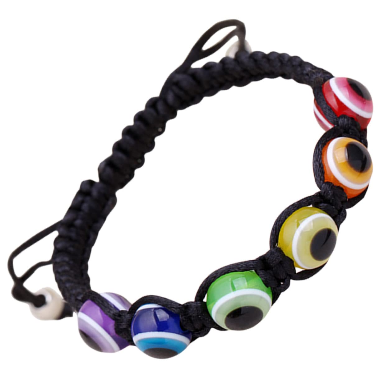 GALPADA 2 Uds Pulseras De Mujer Decoración De Yoga Pulseras Trenzadas Para Hombres De Cuerda De Mal De Ojo Azul Pulsera De Cuentas De Mal De Ojo Pulsera Trenzada Hecha A Mano