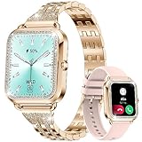 LIGE Smartwatch Damen mit Telefonfunktion, 1,57