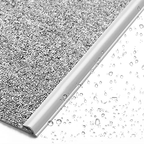 Barre de seuil souple pour moquette éliminant les risques de chute sur carrelage