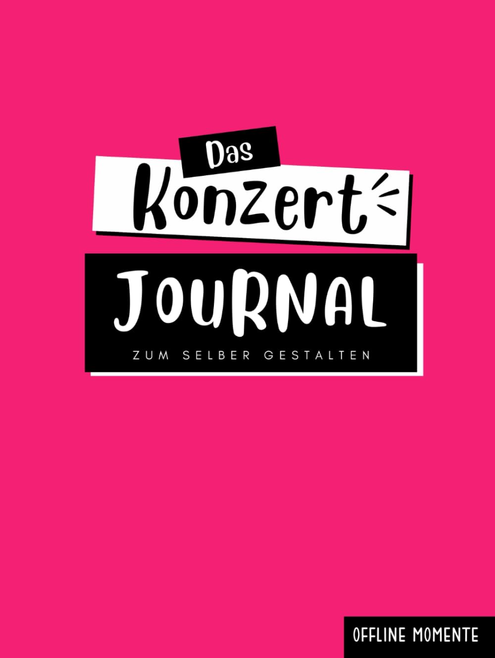 Carnet de concert souvenir album photo et journal de bord pour billets de festivals