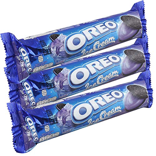 Image of Oreo Chocolate Creme Cookies 137gm (Pack of 3) (Icecream Blueberry)