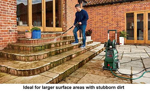 Image of BOSCH Advanced Aquatak 140 High Pressure Washer | 2100 W Motor | Max Pressure 140 Bar | Telescopic Handle & Fast Cleaning | BOSCH Gun, 0.5m Self-priming | Heavy-duty, Versatile & Portable | 18 Kg
